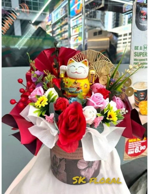 Fortune Flower Cat  19