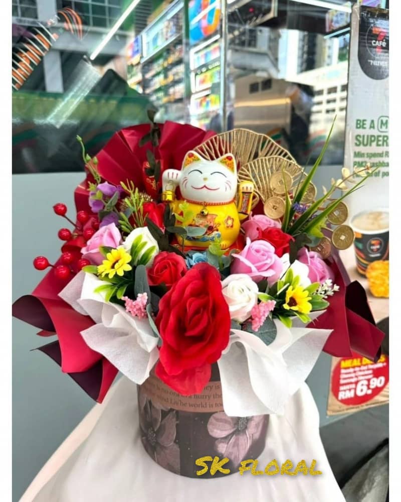 Fortune Flower Cat  19