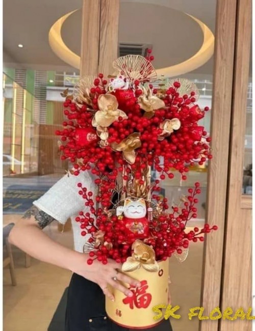 Fortune Flower Cat  25