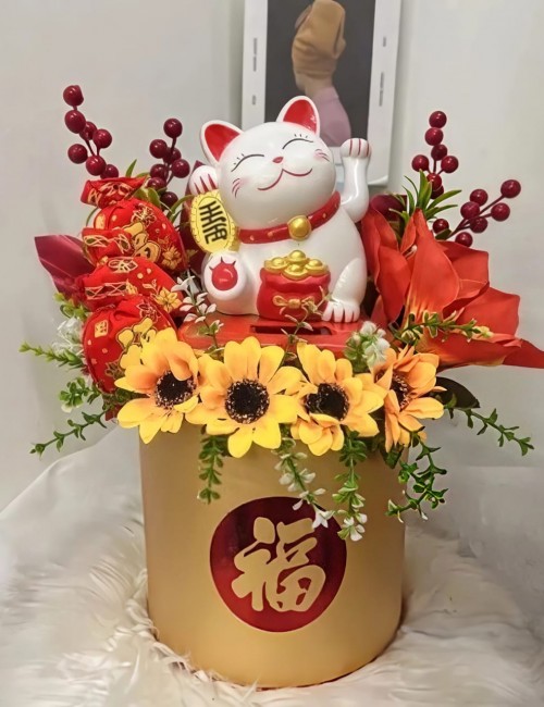 Fortune Flower Cat  23