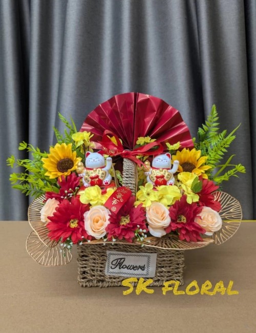 Fortune Flower Cat 36