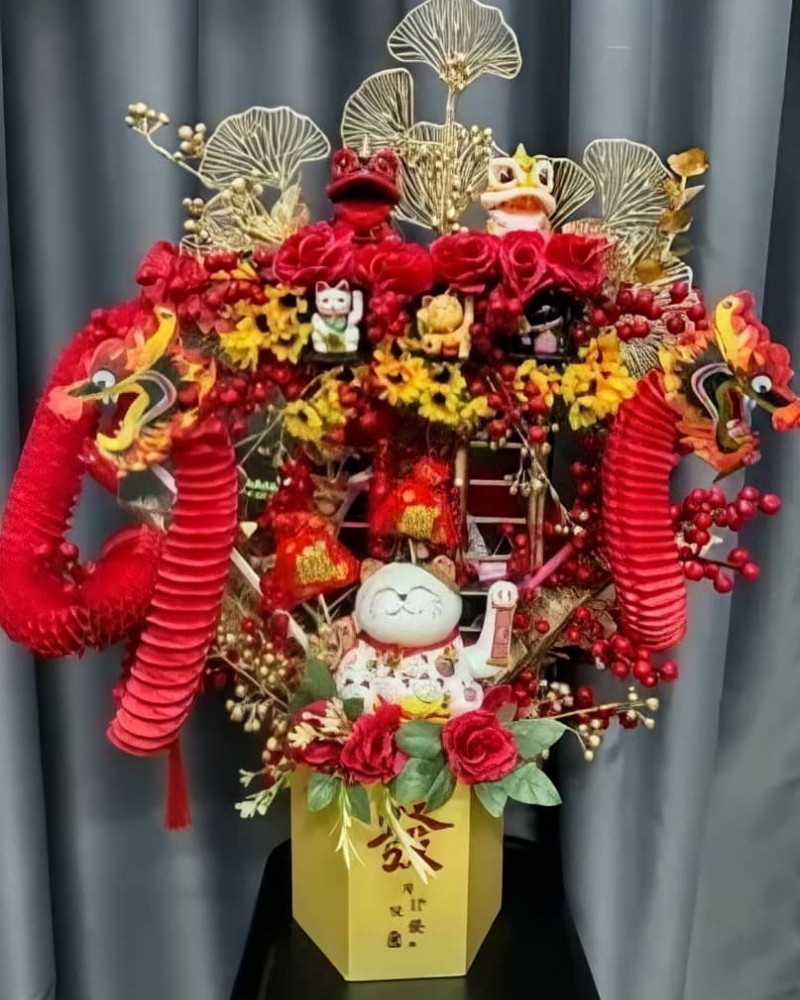 Fortune Flower Cat 39