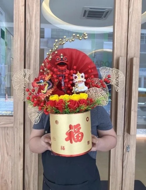 Fortune Flower Cat 58