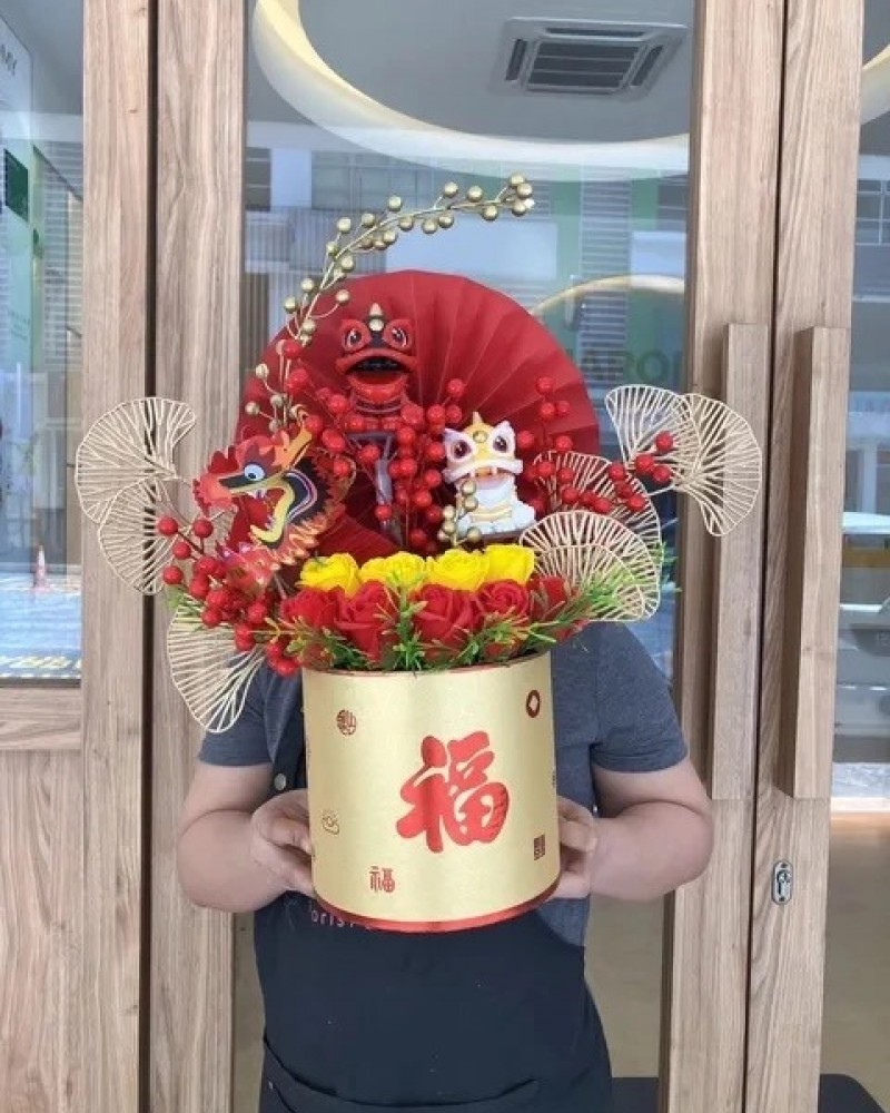 Fortune Flower Cat 58