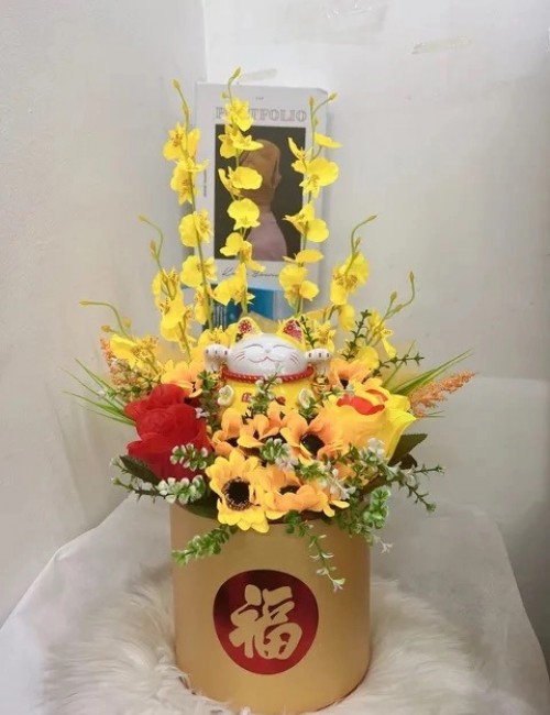 Fortune Flower Cat 62