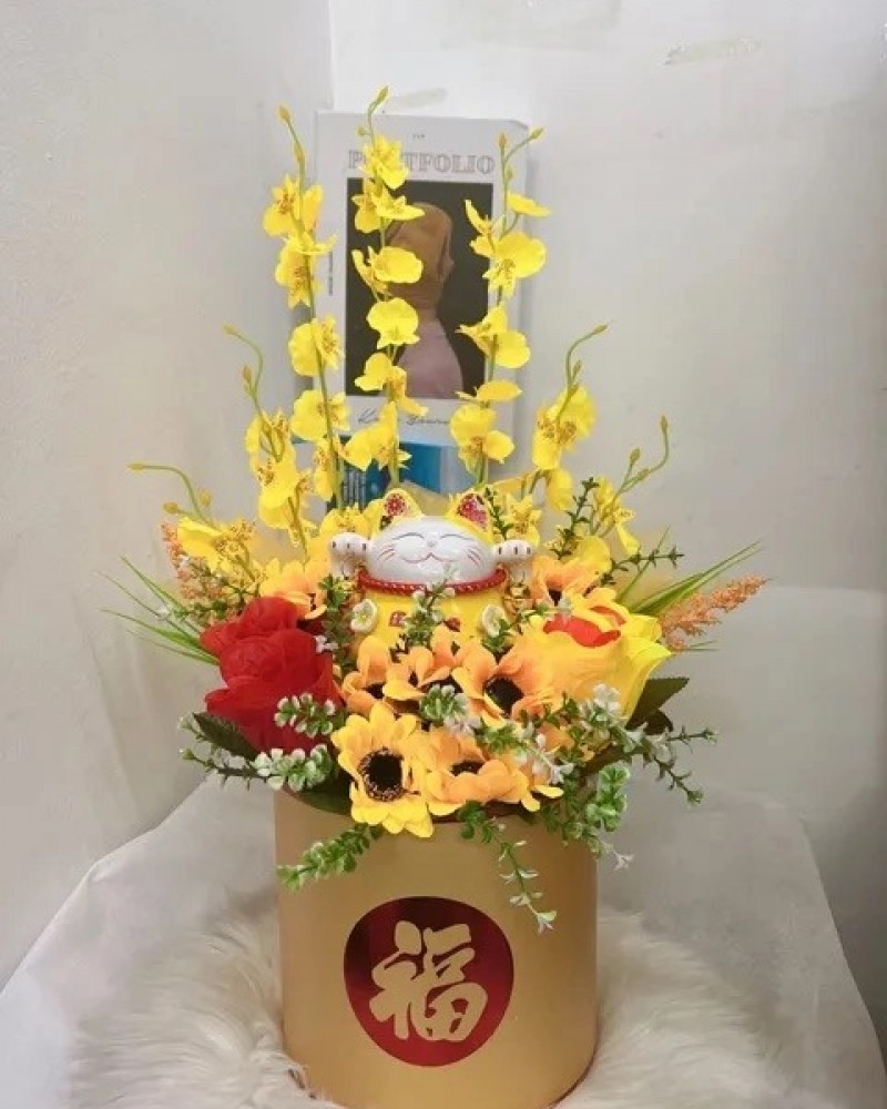 Fortune Flower Cat 62