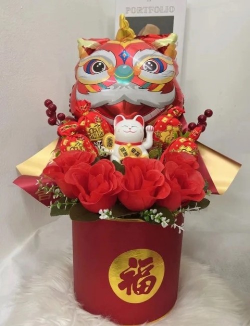 Fortune Flower Cat 65