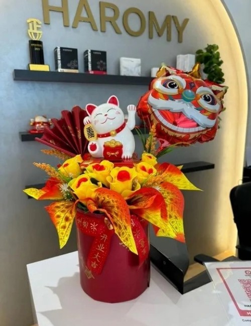 Fortune Flower Cat 66