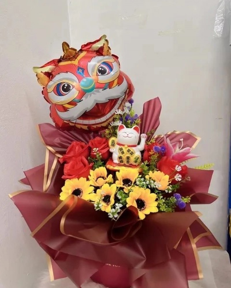 Fortune Flower Cat 68