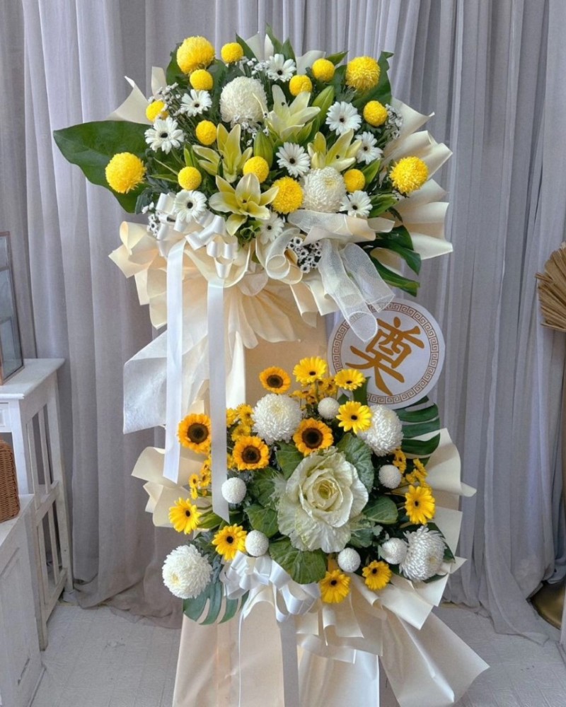 Condolence Flower Premium 2layer